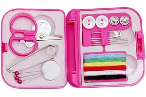Generico Mini Portable Sewing Kit with Box for Student Dorm