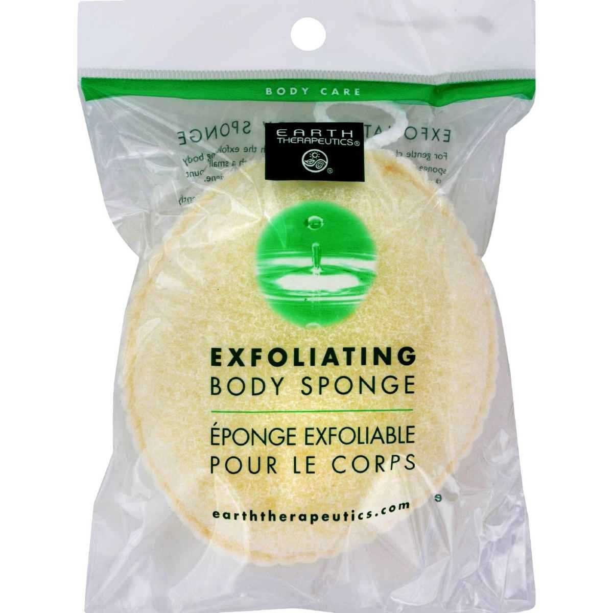Earth Therapeutics Loofah, Super, Exfoliating, Body Sponge