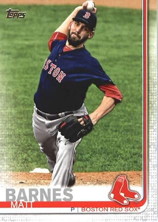 Amazon Com 2019 Topps Series 2 Baseball 422 Matt Barnes Boston