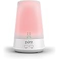 PureSpa Essence Aromatherapy Oil Diffuser – All-Natural Air Freshener with Optional Color-Changing Mood Light and Automatic Shut-Off Timer for Safe Home & Office Use
