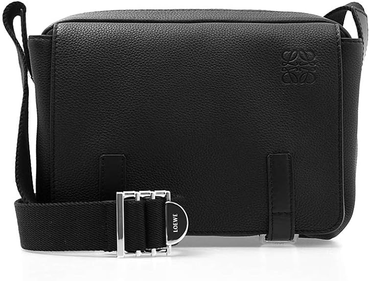 Amazon ロエベ バッグ メンズ ショルダーバッグ ブラック Military Messenger Xs Bag 317 12aa72 1100 Black 並行輸入品 Loewe ロエベ ショルダーバッグ