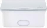 Ubbi Baby Wipes Dispenser Case with Weighted Plate Grey view 2