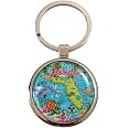 Promotional metal crafts tourist souvenir key chains custom logo enamel Promotional metal crafts tourist souvenir key chains custom logo enamel