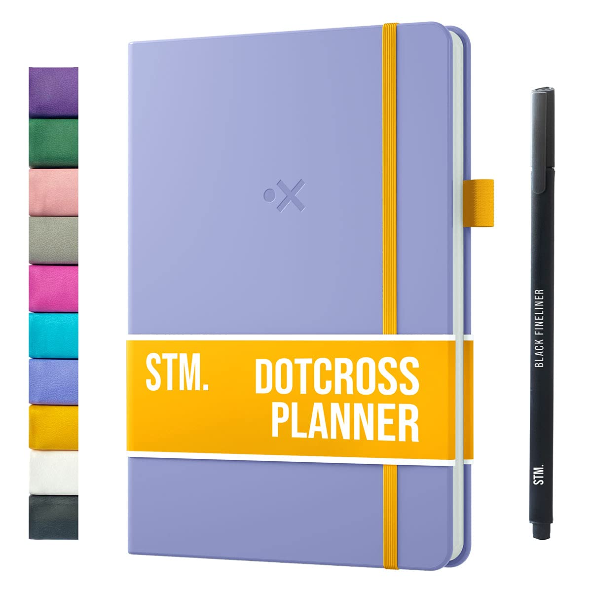 Daily Planner 2026 (Undated) | A5 Dotcross | Your All in One Day Organizer, At A Glance Weekly Agenda, Yearly Calendar Book | Planners for Personal, Professional, Academic & Work Goals and Schedule