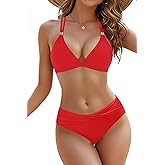 Aqua Eve Women Bikini Sets - Two Piece Swimsuit Low Rise Bathing Suit 2026 Double Strap Bikini Swimwear