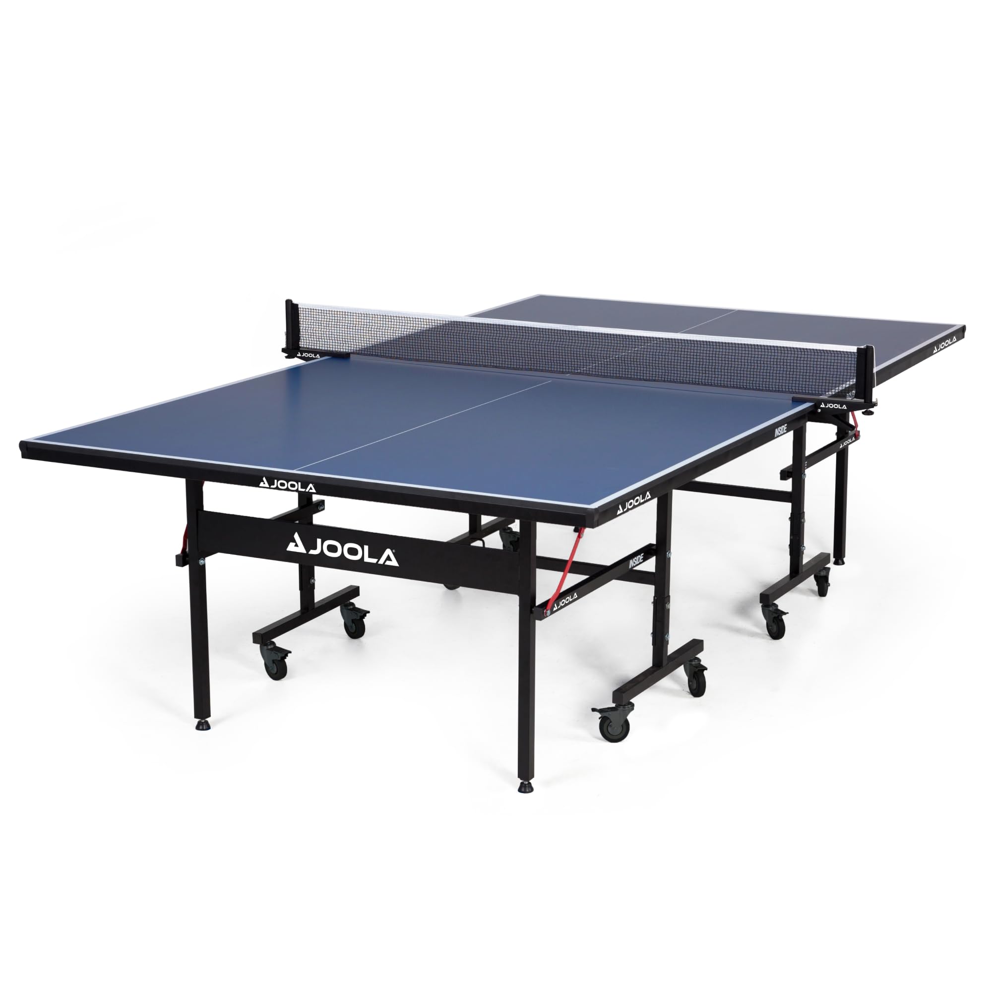 Photo 1 of *USED*
JOOLA Inside Professional MDF Indoor Ping Pong Table with Quick Clamp Table Tennis Net and Post Set - 10 Minute Easy Assembly - Tournament Quality - Foldable with Single Player Playback Mode