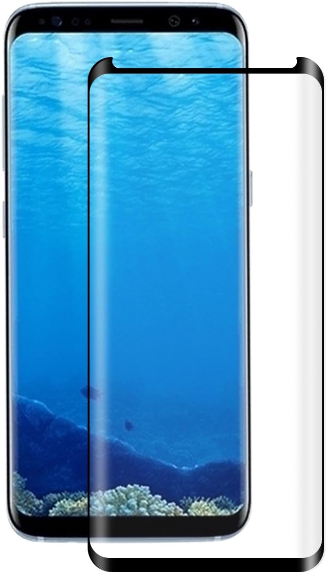 Galaxy S8 Plus Screen Protector ,Banety Tempered Glass Screen Protector [Case-Friendly] [Anti-Bubble] [3D Touch] Screen Protectorfor Samsung Galaxy S8 Plus(Black).