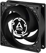 ARCTIC P8 Silent 80mm PC Fan 1600 RPM High Static Pressure Black
