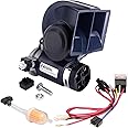 FARBIN Train Horn for Truck 12v 150db Loud Car Horn Snail Air Horn with Air Pump for Truck car Boat Van Lorry SUV RV Motorcycle Off Road