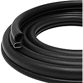Storystore Automotive Door Weather Stripping 20FT Car Door Rubber Seal Strip with Side Bulb for Cars, Boats, RVs, Trucks, and