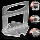 QTACIE Tile Leveling System Clips 300 Pcs 3mm for Ceramic Stone Tiles