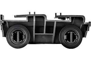 VYPART WD28X27241 WD12X28078 Dishwasher Rack Carrier and Roller Kit - for GE Dishwasher Lower Rack Wheels - Perfect Replacement WD12X10439 WD12X10446 WD12X10438 | Fits L & R Side