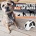 AIOZX 360° Tangle-Free, Heavy Duty Retractable Dog Leash with Anti-Slip Handle; 16 ft Strong Nylon Tape/Ribbon; One-Handed Brake, Pause, Lock