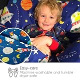 Bloomsbury Mill Kids Bedding Set Single - Outer Space Duvet Cover 135x200cm view 5