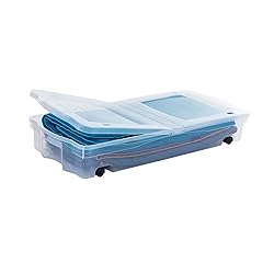 Rubbermaid Cleverstore Under the Bed 70 Qt Wheeled