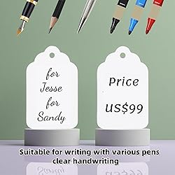 ARTFLY 1000PCS Pre-Strung Price Tags with