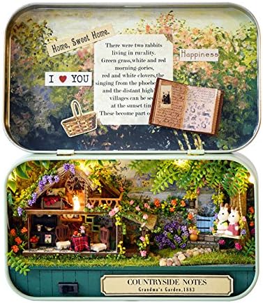 sport fitness DIY Handmade Furniture Doll House DIY Miniature Doll House 3D Wooden Dollhouse Toys for Christmas and Birthday Gift Kit