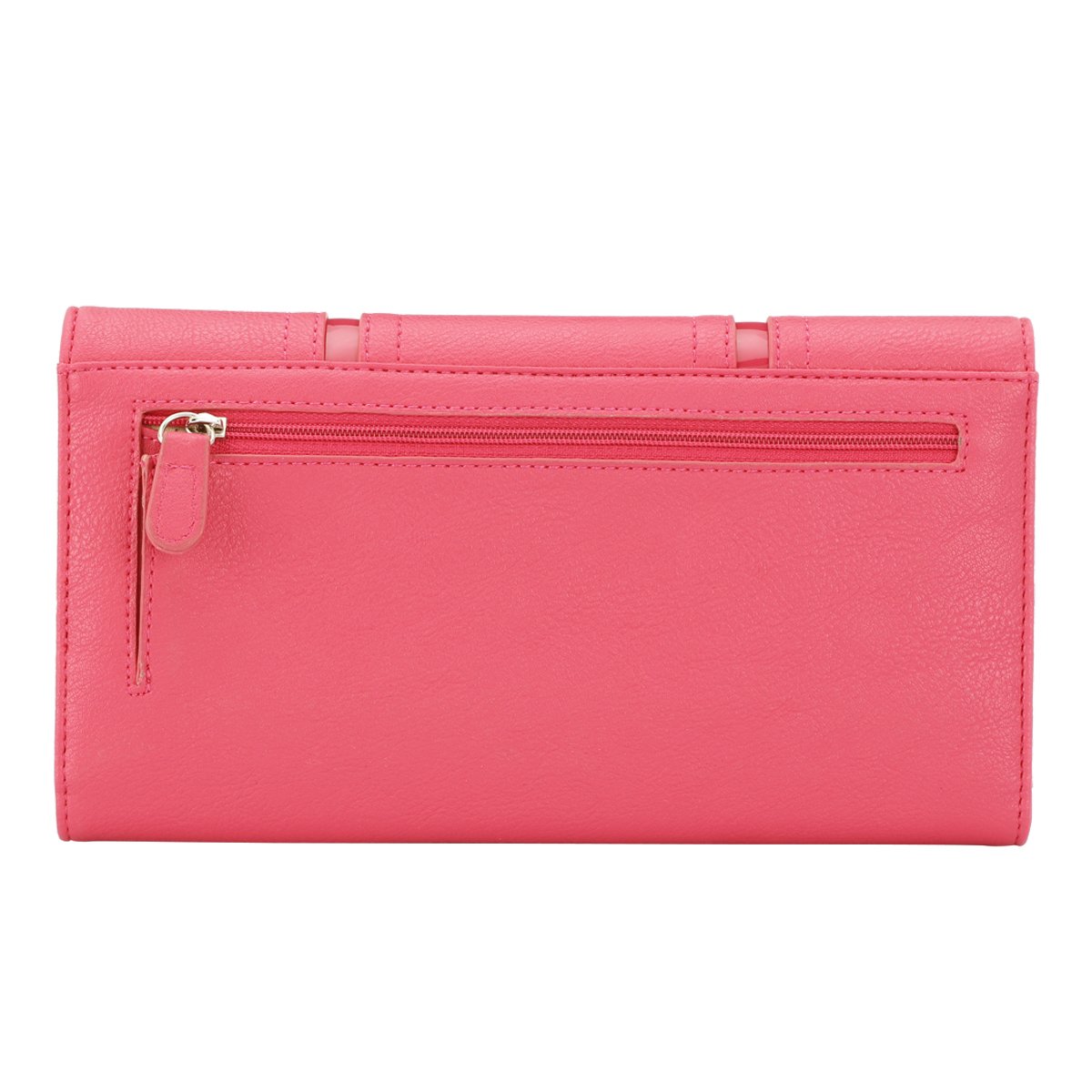 lavie papel women's clutch (fuchsia)