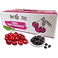 Berrilys Dried Tart Cherries - Sun-Dried Fruit - Pitted - Whole Cherry - No Added Sugar - Baking, Cooking, Dessert, Trail Mix, & Snacking - Perfect for Recipes and Culinary Uses - Unsweetened - 5 LB
