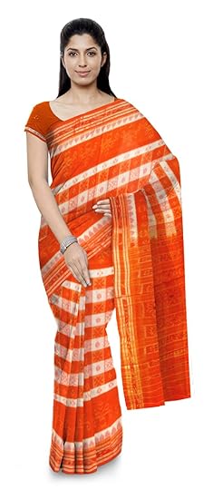 BOYANIKA Womens Woven Cotton Saree (boyanika 96_Multicolored)