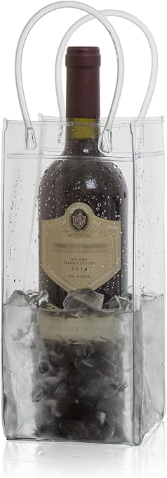 ice bag wine bottle cooler