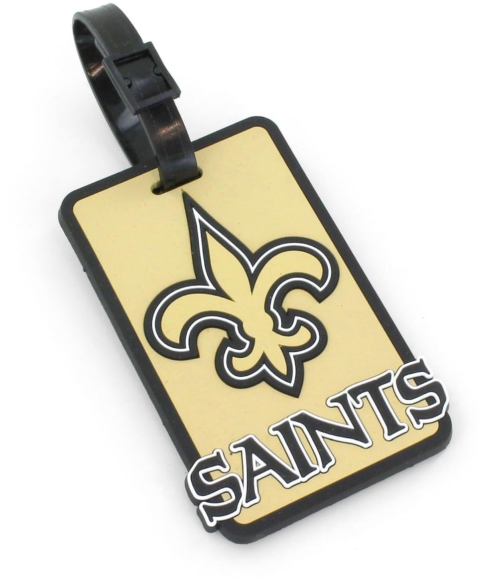 NFL New Orleans Saints Soft Bag Tag