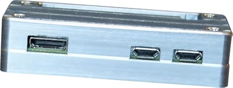 MANOUII Raspberry Pi Zero W Carcasa de aluminio refrigeración pasiva Case Cooling aluminio