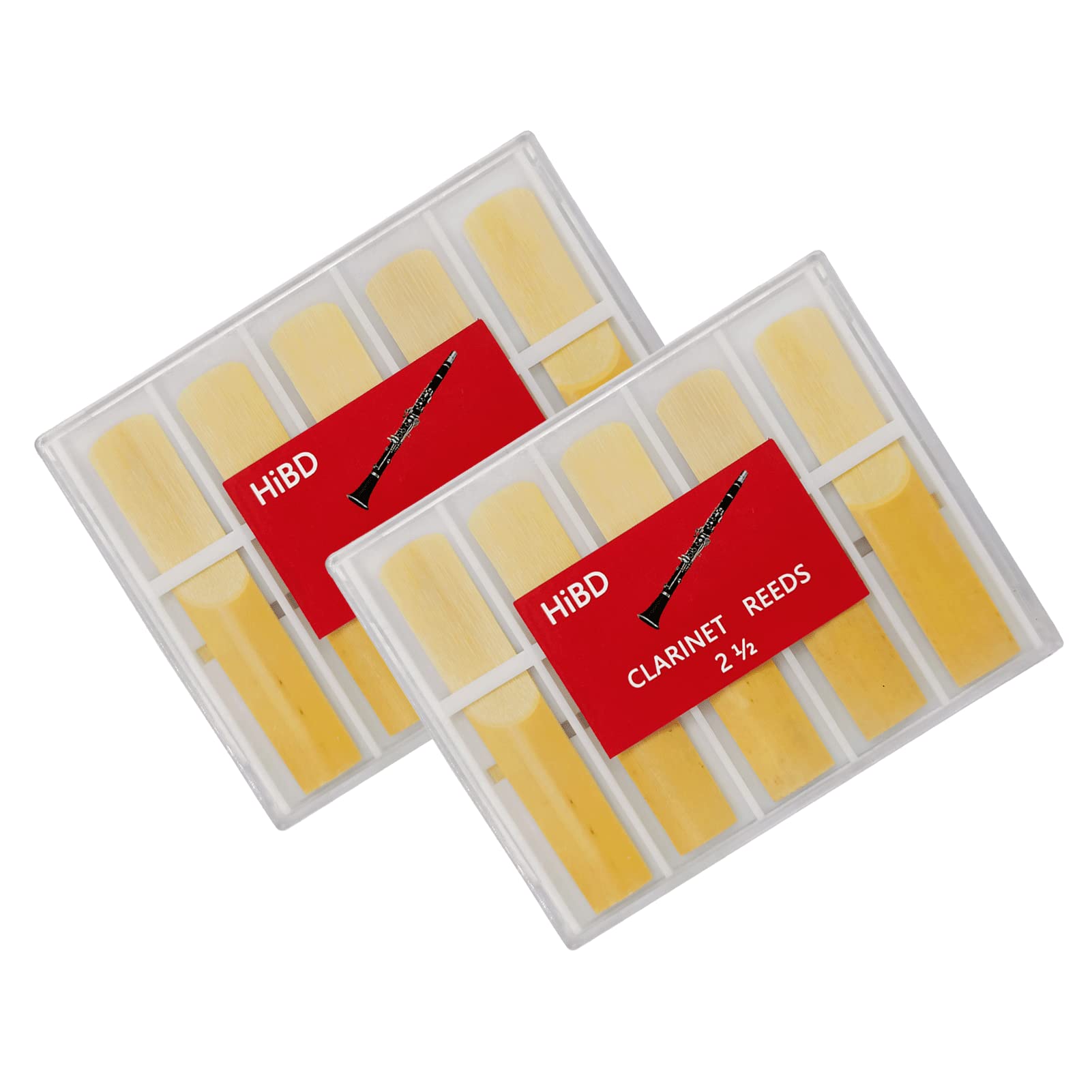 Clarinet Reeds 2.5 Strength HiBD Clarinet Reeds 20pcs