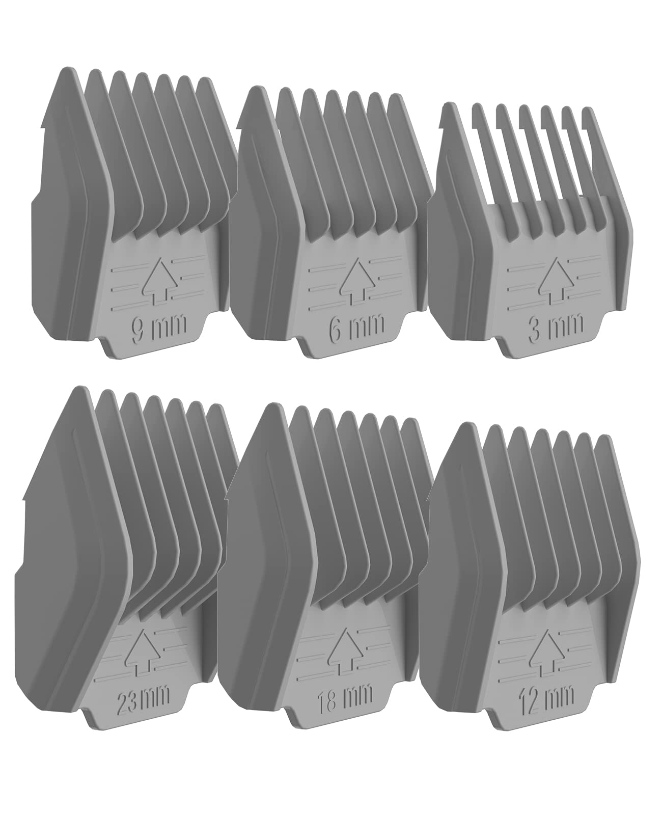 oneisall 6pcs Limited Combs for LM2 Pet Grooming Kit & Vacuum