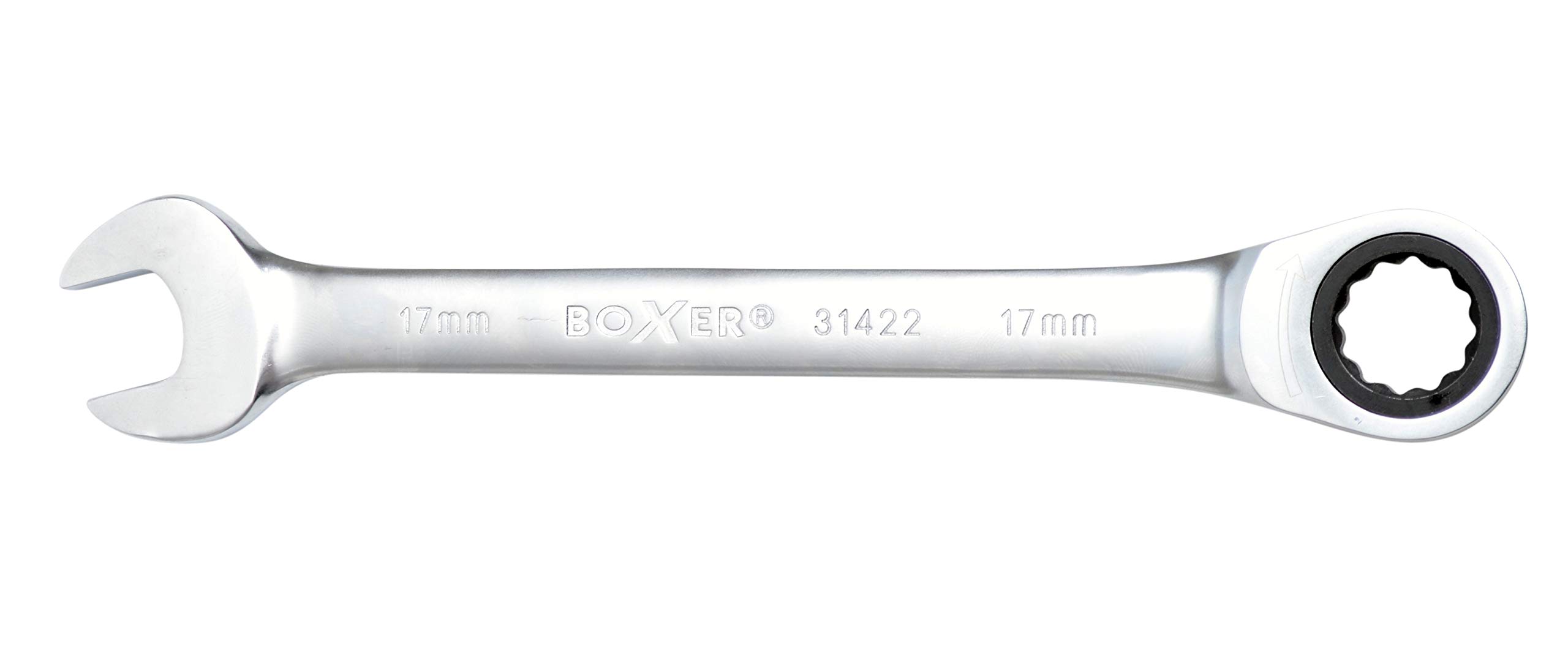 Boxer Ratchet Wrench 17mm with Latch