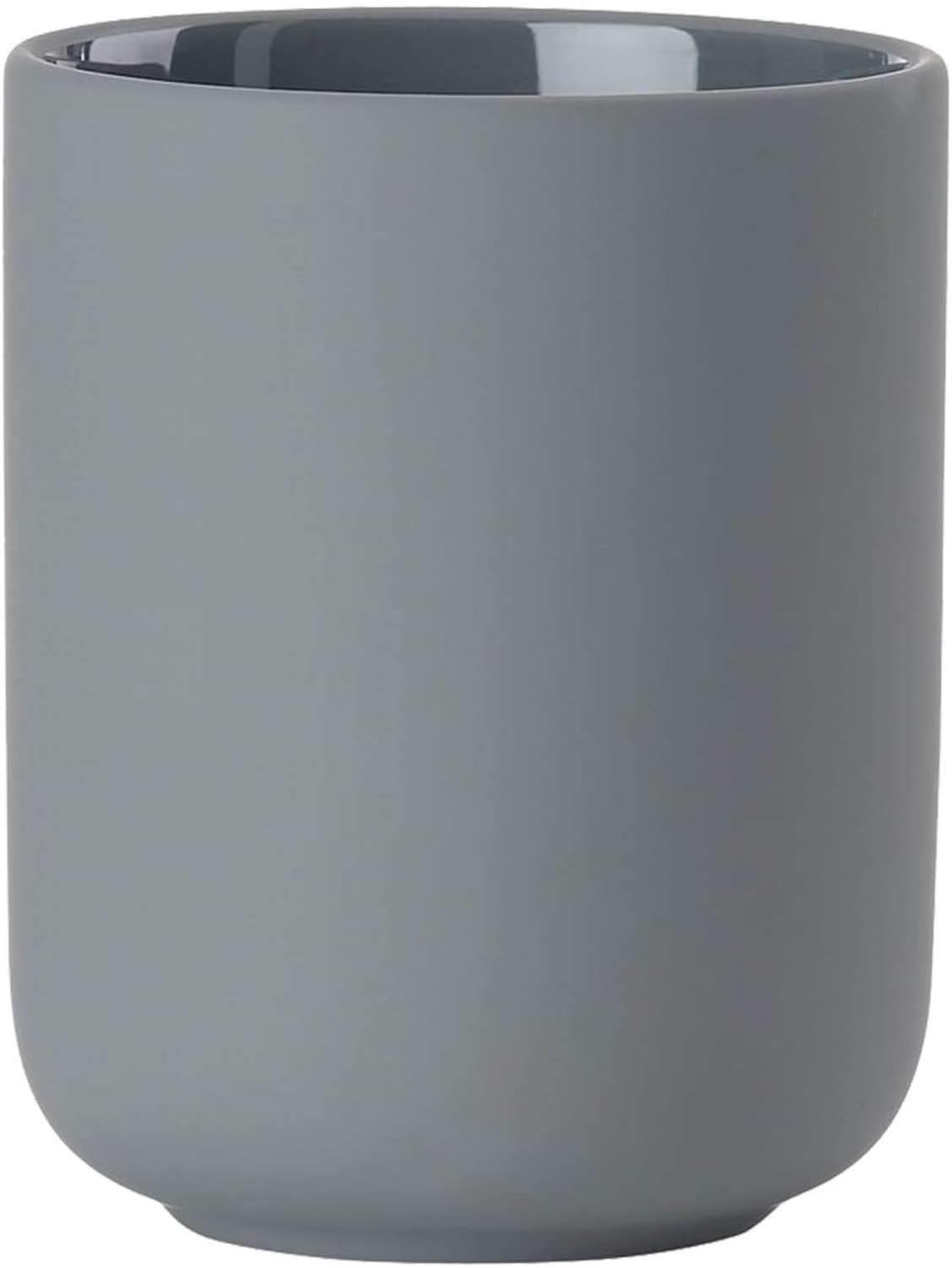 Zone Denmark Ceramic Cleaning Cup, Porcelain, Grey, 8.3 cm
