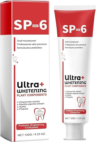 GENERIC SP-6 ULTRA WHITENING, SP 6 TOOTHPASTE, ULTRA...