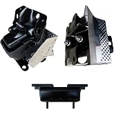 Yllshengyu Engine Motor Transmission Mount Replace Kit for Trucks &amp; SUVs | Set of 3 Mounts For Silverado 1500 Tahoe/Suburban 2500/Avalanche/Sierra 1500/Yukon/Escalade ESV-OE-A5365 A2638 3211 15854939