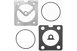 HUTHBROTHER D30139 Air Compressor Graphite Gasket Kit Compatible With Craftsman DeVilbiss Porter Cable Compressors 919153160 919167244 D28760 N291819 KK-4949