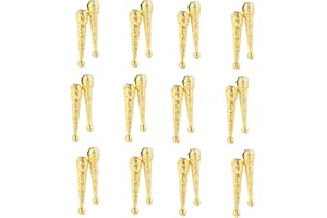 KDG Bolo Tie Tips Replacement End Caps 12 Pack