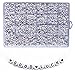 DoreenBow 1500PCS White Letter Beads Acrylic Round Letter Acrylic Beads A-Z Heart and Alphabet Letter Beads for Bracelets Jewelry Making Necklaces Key Chains Jewelry (4x7mm)
