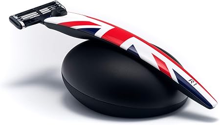Amazon イギリス Bolinwebb カミソリ 名車と同じ塗装を施した プレミアムシェーバー R1 Jack ギフトセット モデル 替刃はジレット ３枚刃 マッハ３ に対応 Bolinwebb England カミソリ本体