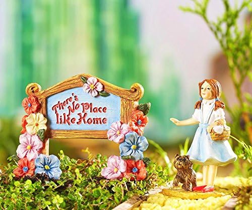 Wizard Of OZ Mini Dollhouse FAIRY GARDEN Accessoriess - Wizard of Oz - Dorothy and"No Pla.