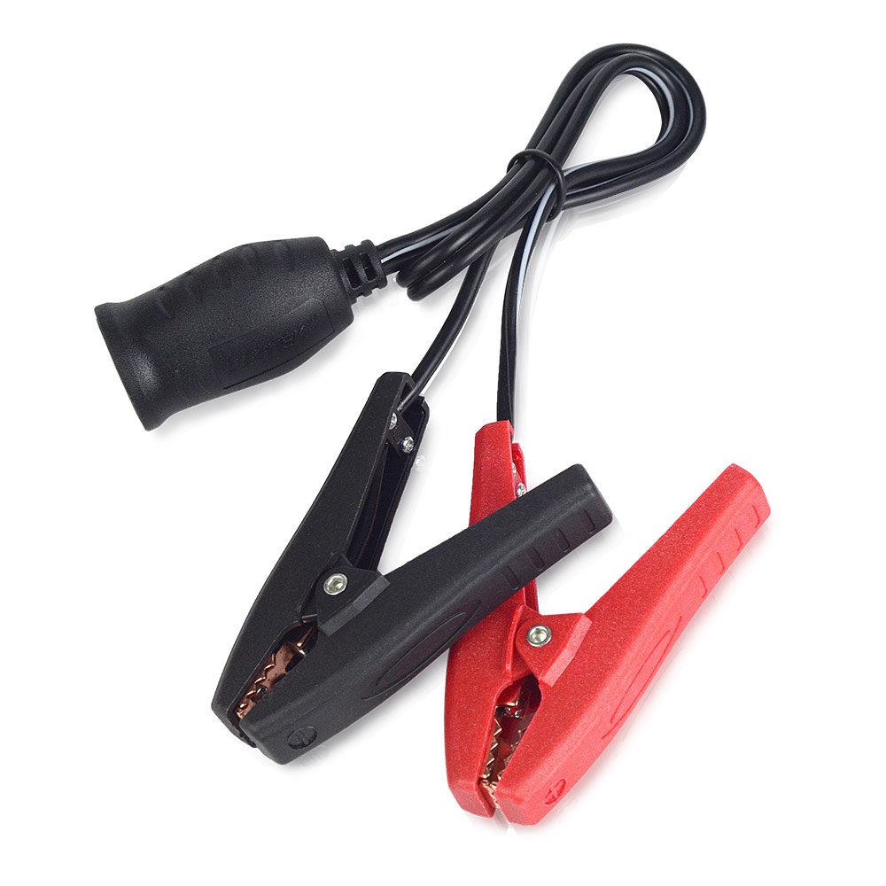 BESTEK Cable para Conexión a la Batería con Toma de Mechero y