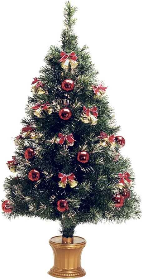 Amazon Co Jp フローレックス Florex クリスマスツリー ファイバーツリー ハイパワーledレッドボール ベルファイバーツリー 高さ1cm Fx 3933 ホーム キッチン