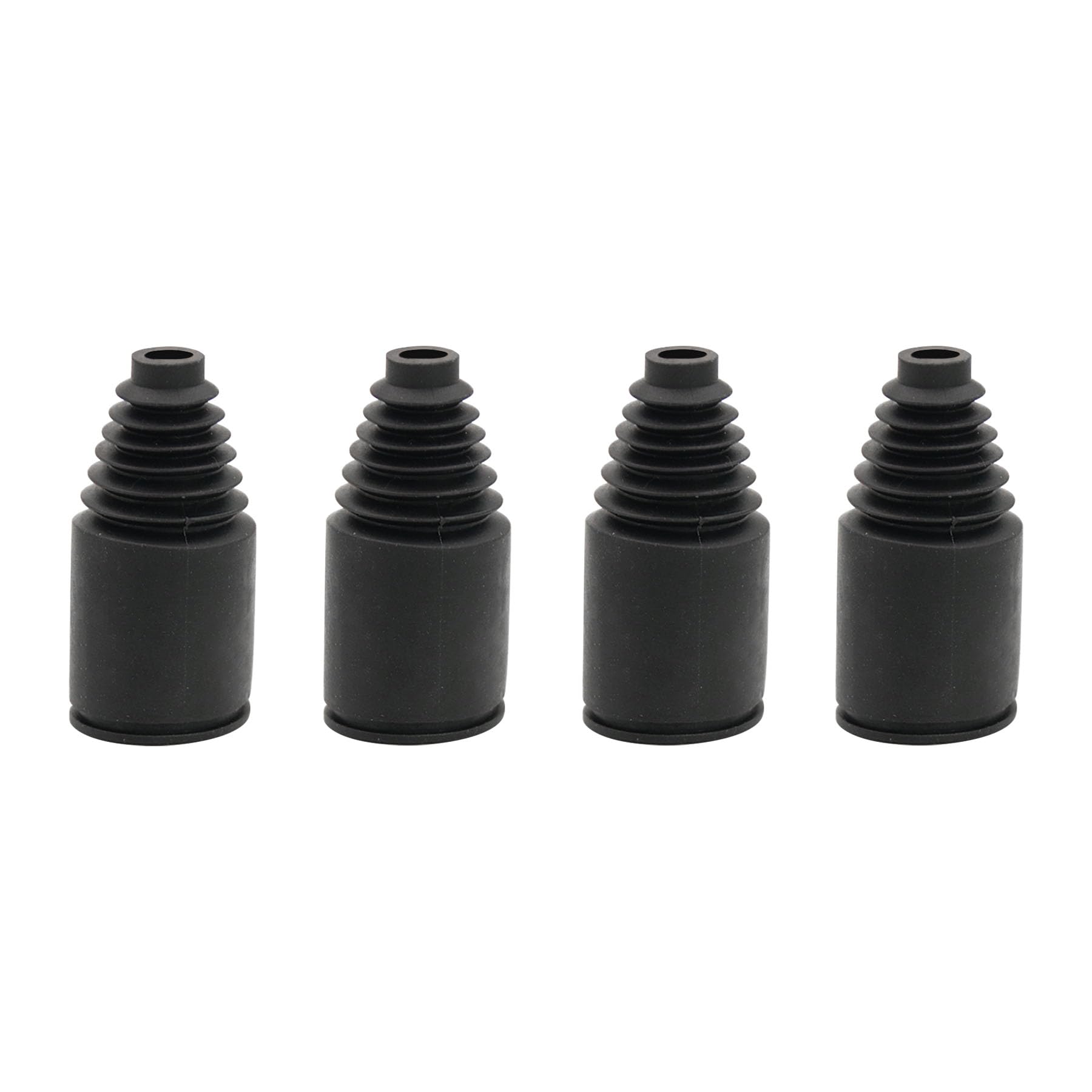 smTSRC Plastics Axle Boot 4PCS Kit For Drive Shafts Suitable 1/5 HPI Rovan Km Mcd Redcat Rcmk BAJA 5b Truck Rc Car Parts (Black)