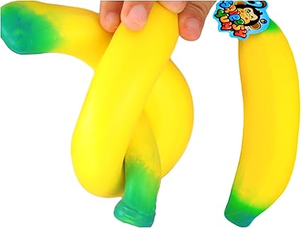 JA-RU Stretchy Banana Sensory Toy 