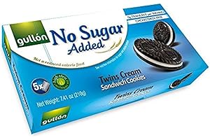 Gullon No Sugar Added Twins Creme Sandwich Cookies (210g)