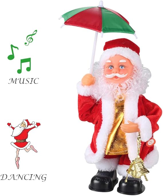 Amazon.com: ElementDigital Muñecas de Navidad 2018 Nueva Navidad Eléctrica Vintage Animado Saxofón Danza Música Santa Claus Muñeca Navidad Decoraciones para Hogar Regalo de Navidad para Niños: Home \u0026 Kitchen