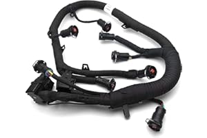 BENEFAST FICM Engine Fuel Injector Complete Wire Harness Compatible with for Ford Powerstroke 6.0L Diesel 2003, 2004, 2005, 2006, 2007 F250 F350 F450 F550 Excursion, Replacement# 5C3Z-9D930-A, 5C3Z9D930A