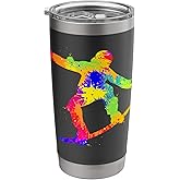 Snowboard Snowboarder Snowboarding Boys Kids Men Stainless Steel Insulated Tumbler
