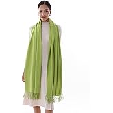 RIIQIICHY Scarfs for Women Winter Scarf Pashmina Shawls Wraps for Evening Dresses Large Soft Warm Scarves