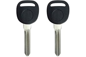 KeylessCanada © 2X New Replacement Keyless Transponder Ignition Keys B111-PT ID 46 for XL-7 Circle +