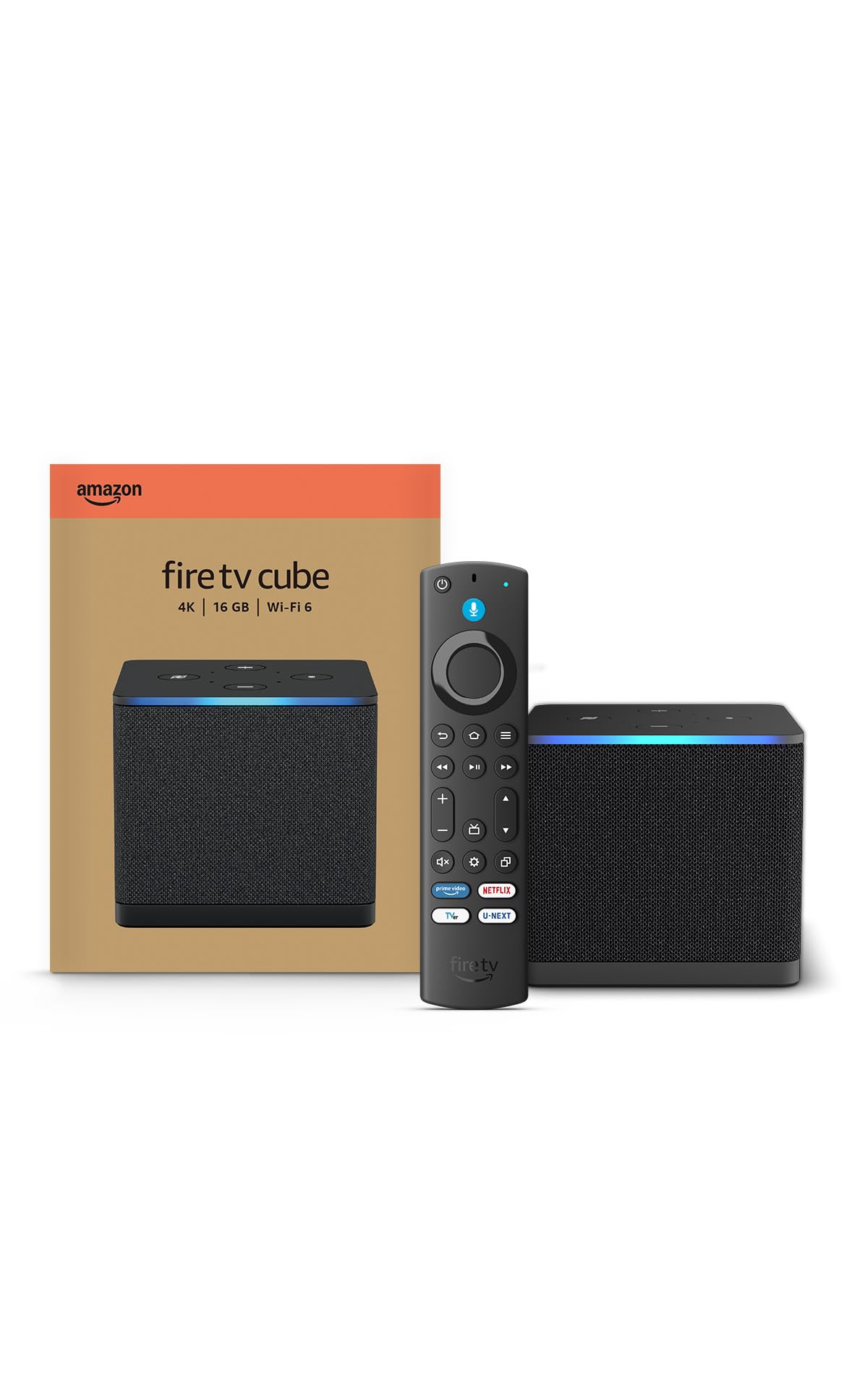 Amazon Fire TV Cube(キューブ) | 究極の体験をハンズフリーで | ストリーミングメディアプレイヤー商品画像