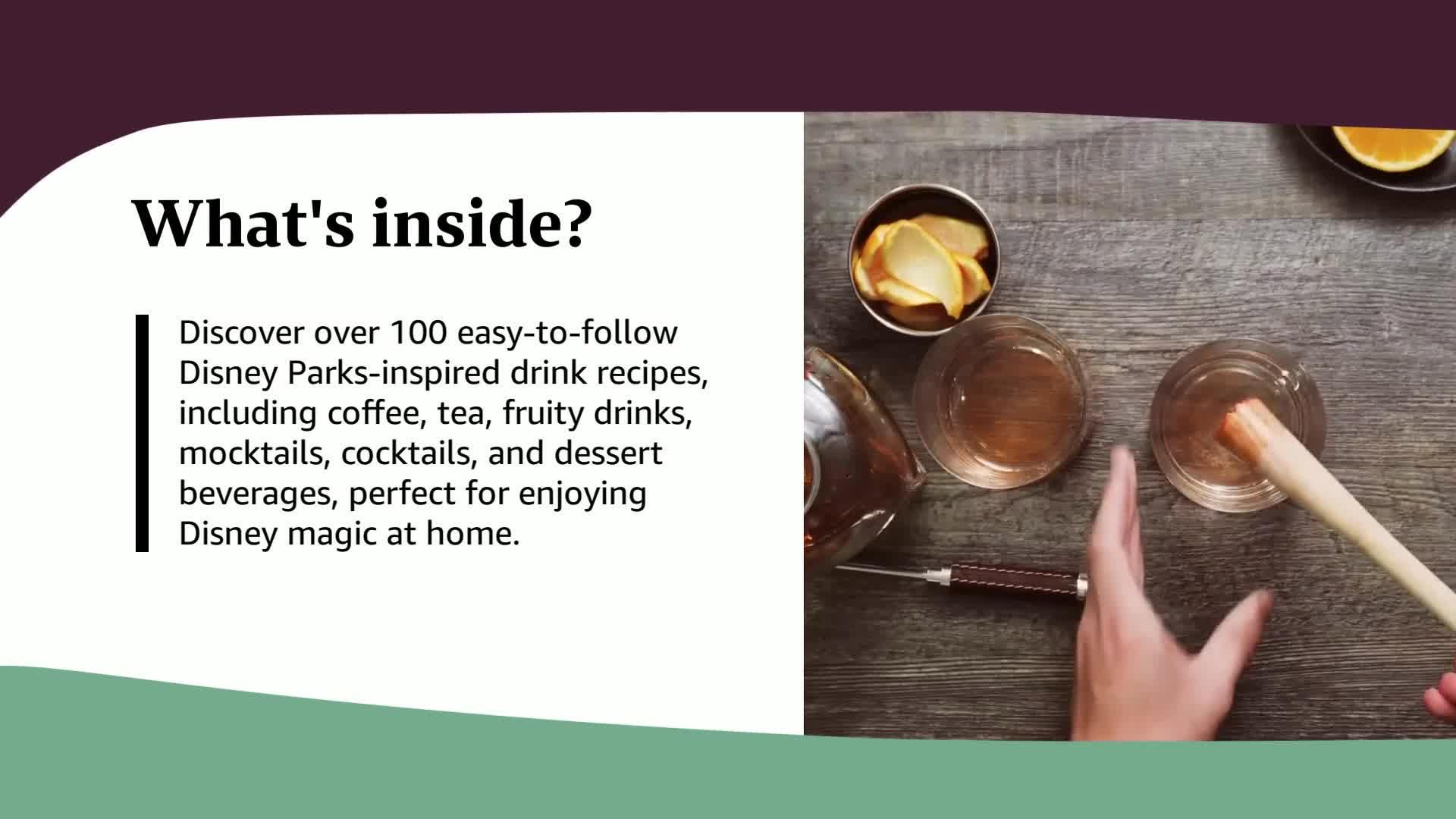 The Unofficial Disney Parks Drink Recipe Book: From LeFou's Brew to the Jedi Mind Trick, 100+ Magical Disney-Inspired Drinks (Unofficial Cookbook Gift Series)
